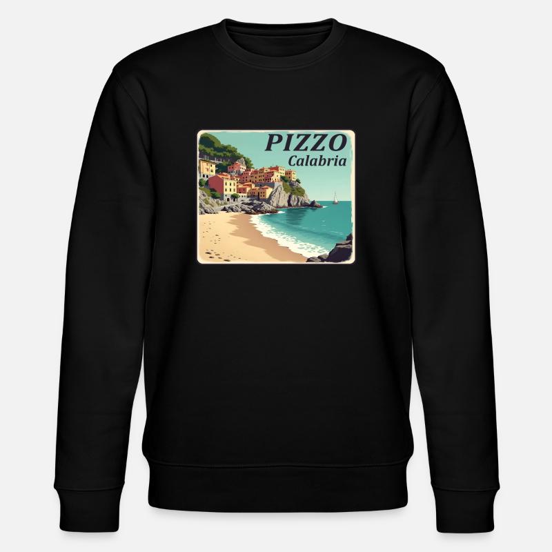 Pizzo Calabria - Sweat bio CHANGER Stanley/Stella Unisexe - noir