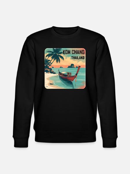 Koh Chang - Stanley/Stella Unisex Bio-Sweatshirt CHANGER - Schwarz