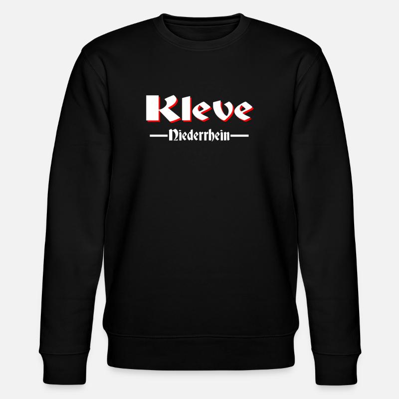 Kleve - Stanley/Stella Unisex Bio-Sweatshirt CHANGER  - Schwarz