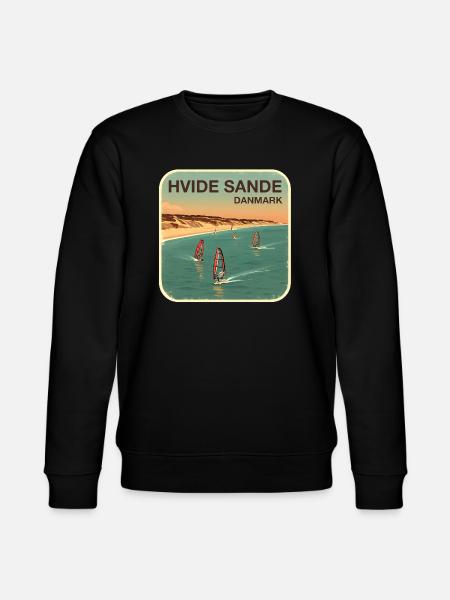 Hvide Sande alternatively Denmark - Stanley/Stella CHANGER Unisex Organic Sweatshirt - black
