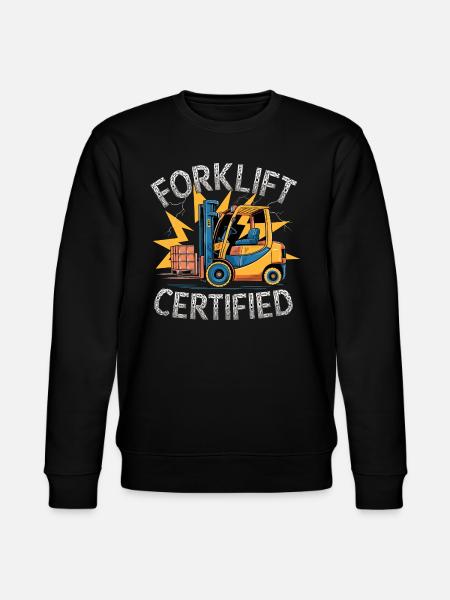 Forklift Certified Gabelstapler - Stanley/Stella Unisex Bio-Sweatshirt CHANGER - Schwarz