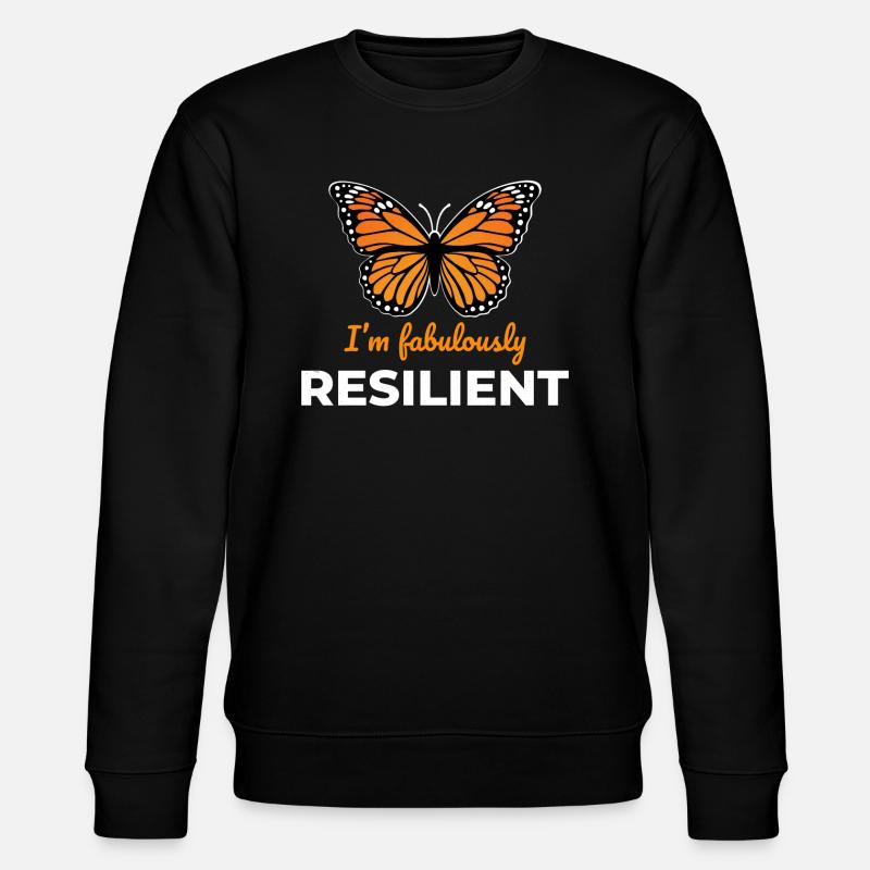 papillons papillons collectionneur d’insectes Entomologie - Sweat bio CHANGER Stanley/Stella Unisexe - noir
