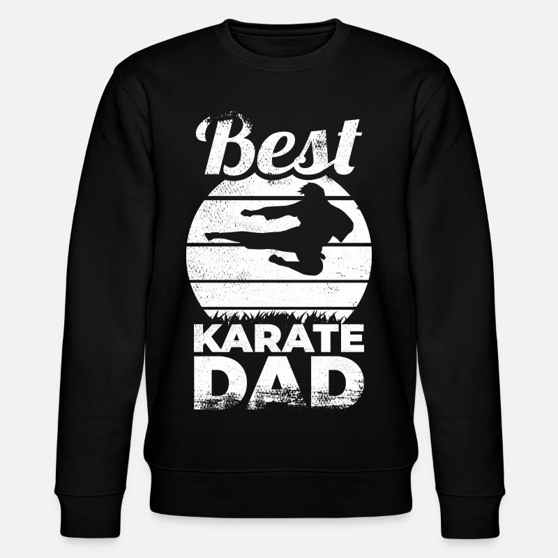 Meilleur Papa Karaté - Sweat bio CHANGER Stanley/Stella Unisexe - noir