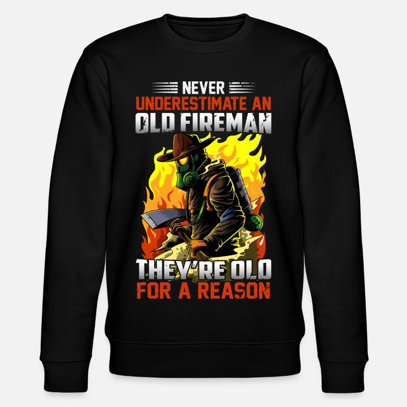 Pompiers - Sweat bio CHANGER Stanley/Stella Unisexe - noir