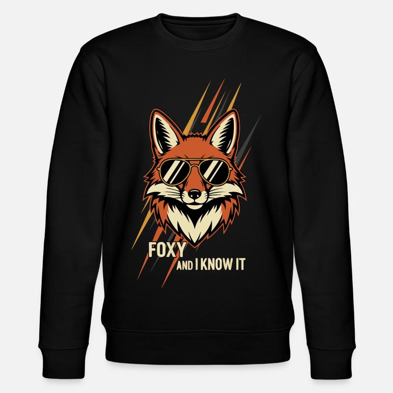 Foxy et moi le savons - Sweat bio CHANGER Stanley/Stella Unisexe - noir