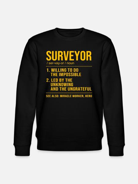 Surveyor - Stanley/Stella CHANGER Unisex Organic Sweatshirt - black