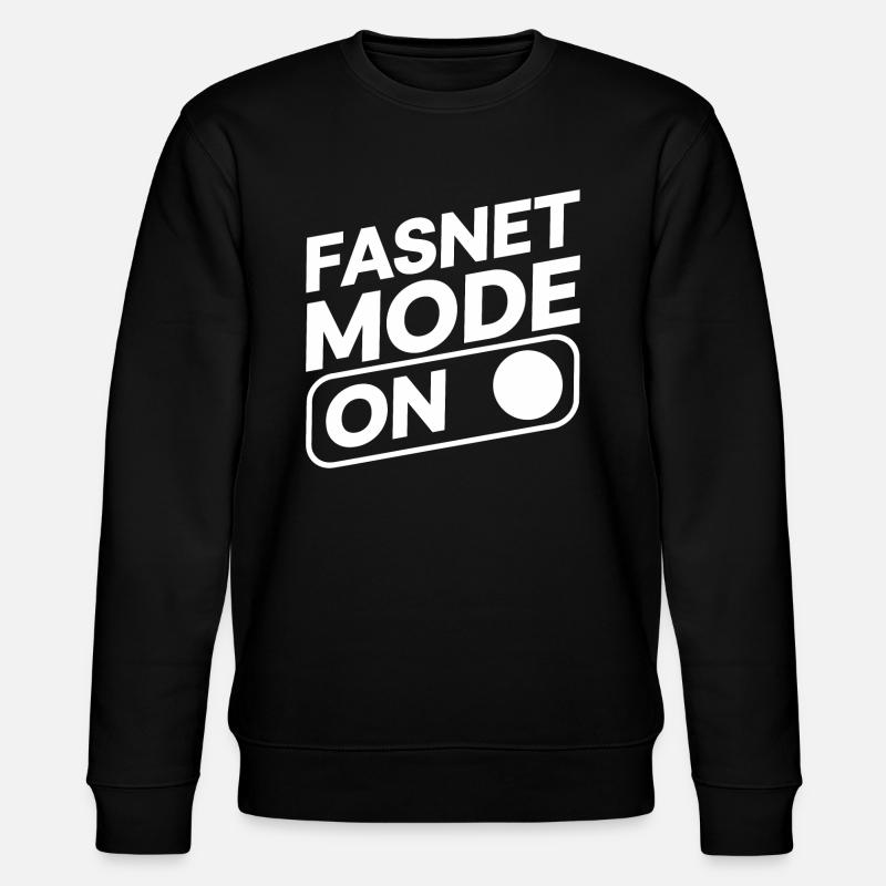 Fasnet Mode On - Stanley/Stella CHANGER Unisex Organic Sweatshirt - black