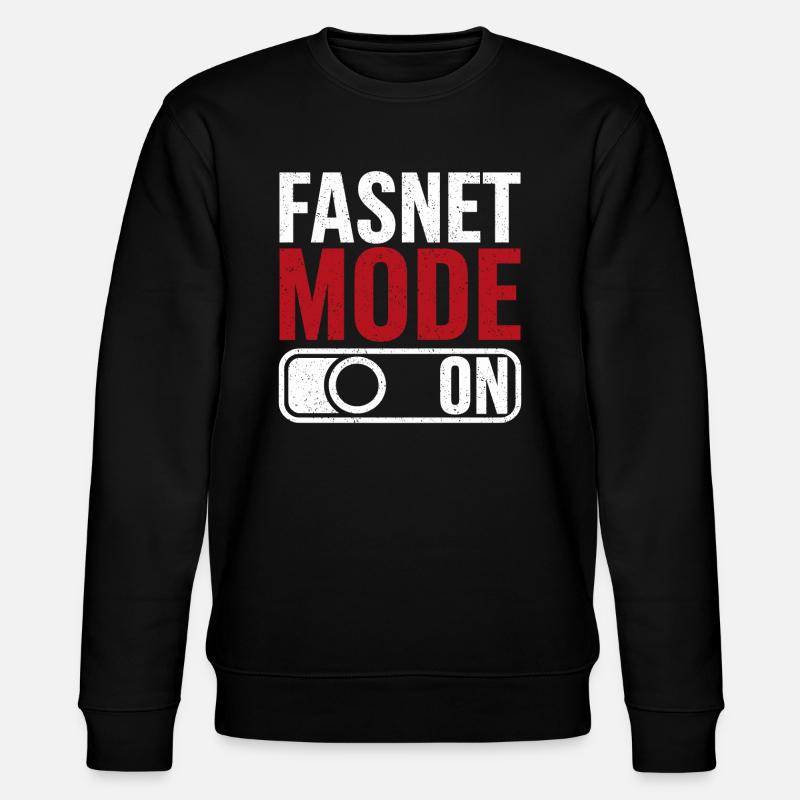 Fasnet Mode On - Stanley/Stella CHANGER Unisex Organic Sweatshirt - black