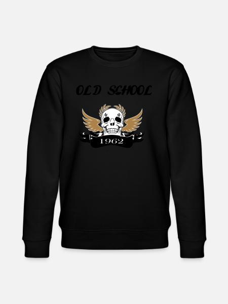 Old school1962 - Stanley/Stella CHANGER Unisex Organic Sweatshirt - black