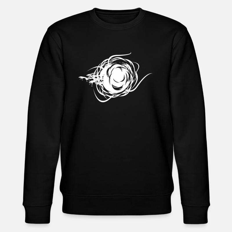 Pferde der Dunkelheit - Stanley/Stella Unisex Bio-Sweatshirt CHANGER  - Schwarz