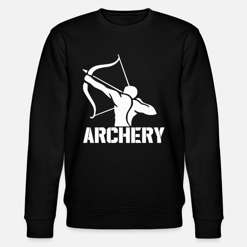 Archery Archer - Stanley/Stella CHANGER Unisex Organic Sweatshirt - black