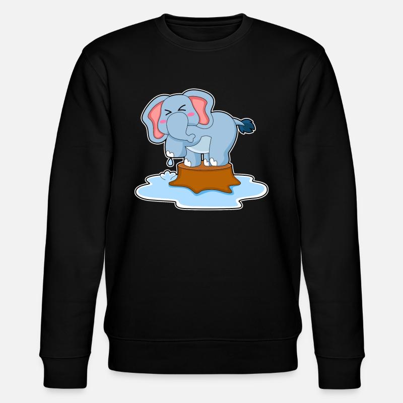 Eau d’éléphant - Sweat bio CHANGER Stanley/Stella Unisexe - noir