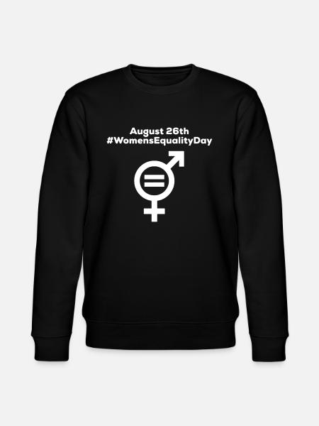 Women's Equality Day - Stanley/Stella CHANGER Unisex Organic Sweatshirt - black
