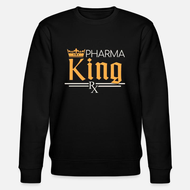 Pharmacy | Pharma King - Stanley/Stella CHANGER Unisex Organic Sweatshirt - black