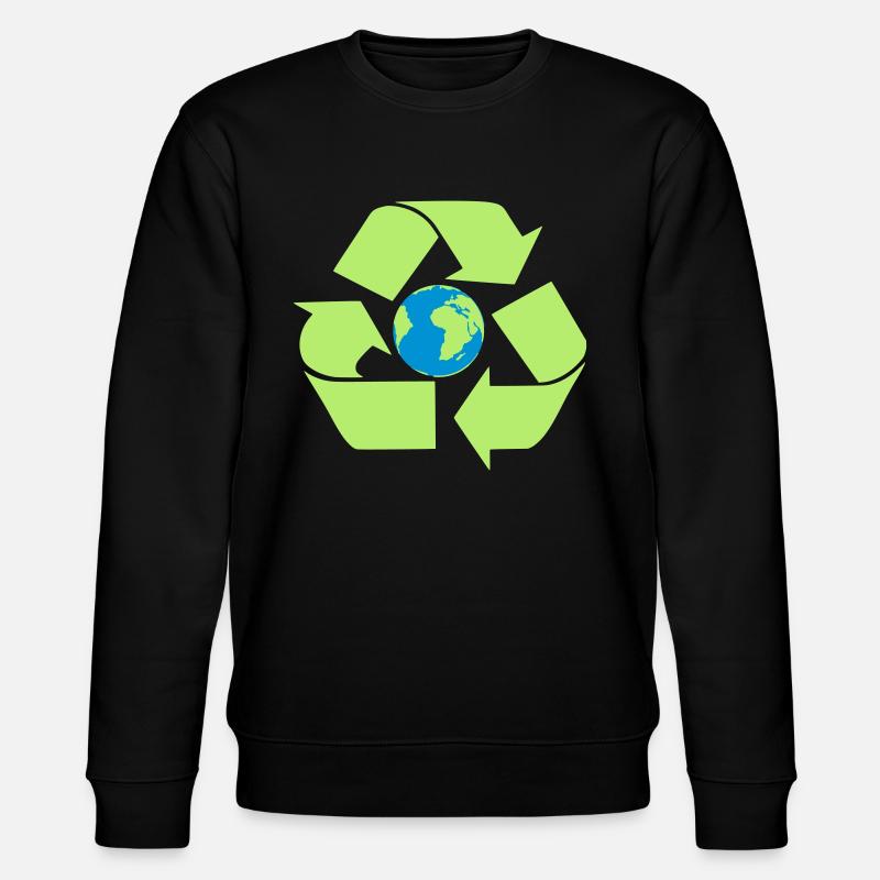 Terre de recyclage - Sweat bio CHANGER Stanley/Stella Unisexe - noir
