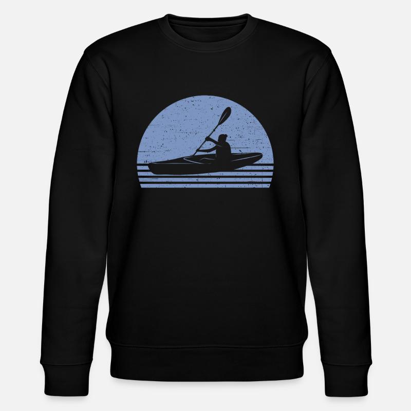 Kayak - Stanley/Stella Unisex Bio-Sweatshirt CHANGER  - Schwarz
