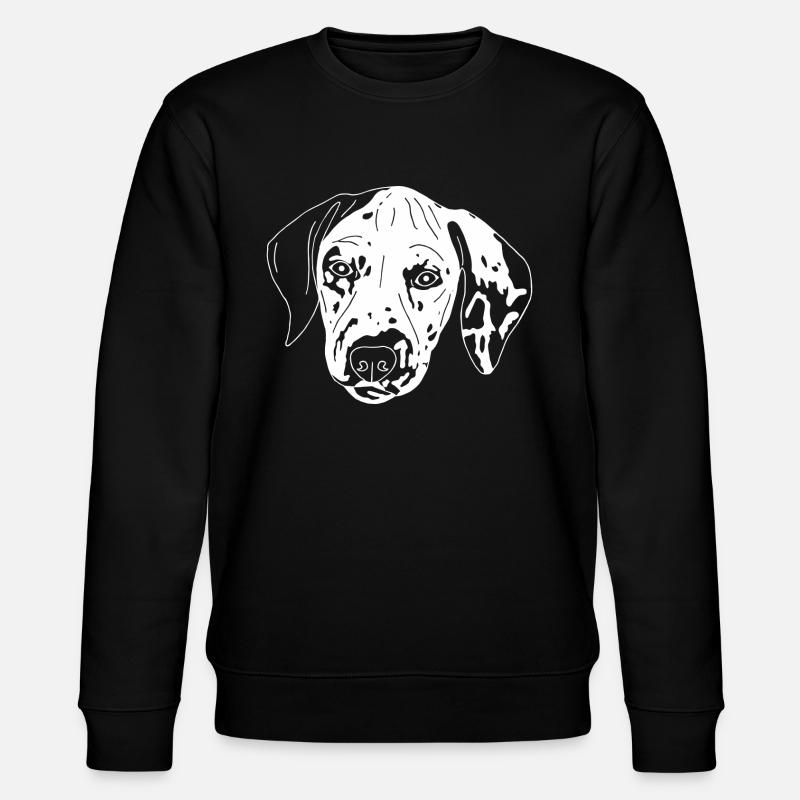 Dalmatiner - Stanley/Stella Unisex Bio-Sweatshirt CHANGER  - Schwarz