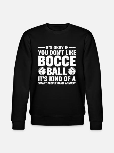 Bocce Ball Bocce Player - Stanley/Stella CHANGER Unisex Organic Sweatshirt - black
