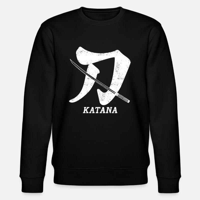 Katana symbole épée Samouraï - Sweat bio CHANGER Stanley/Stella Unisexe - noir