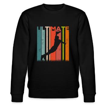Ultimate Frisbee Frolf Disc Golf Flying Disc Sport - Sweat bio CHANGER Stanley/Stella Unisexe - noir - Devant - Nik (191cm) & Marisol (170cm)
