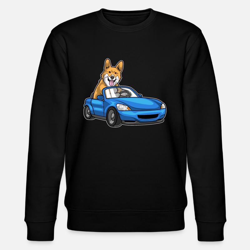 Voiture Corgi - Sweat bio CHANGER Stanley/Stella Unisexe - noir