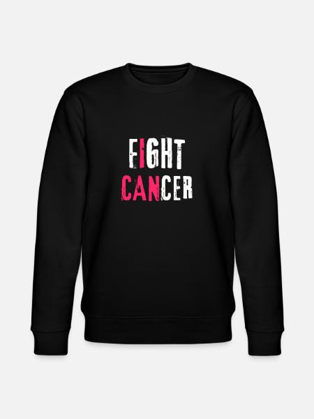 Bekæmp kræft cancer hospital kemoterapi - Stanley/Stella økologisk unisex-sweatshirt CHANGER - sort