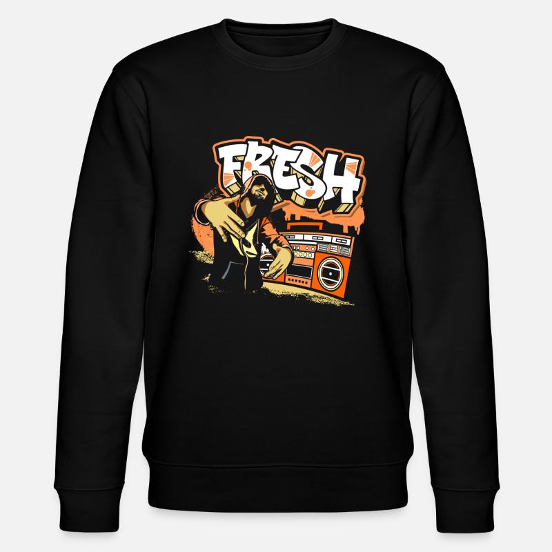 Urban Spray Can Breakdance Streetstyle - Sweat bio CHANGER Stanley/Stella Unisexe - noir