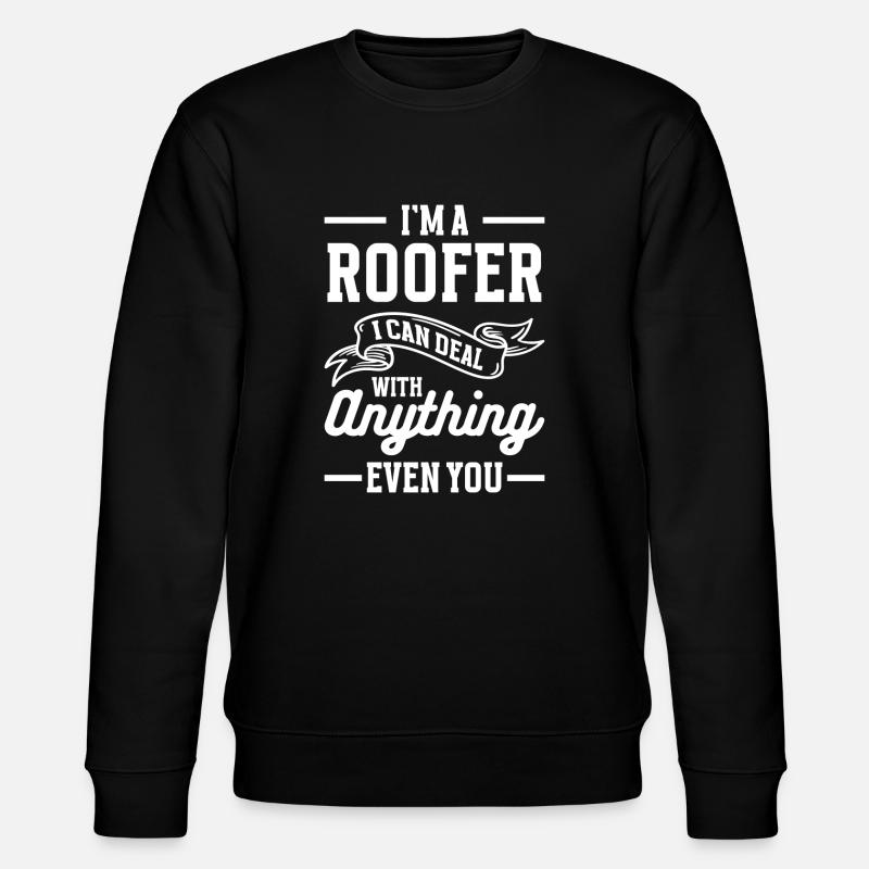 Craftsman House Construction Carpenter - Stanley/Stella CHANGER Unisex Organic Sweatshirt - black