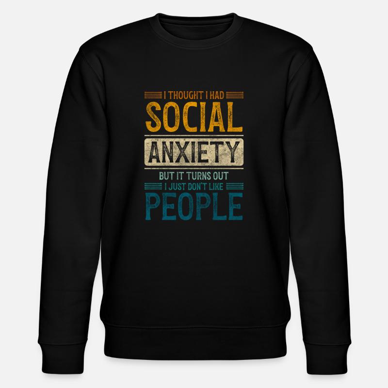 Einzigartig Andersartig Flagge Anders - Stanley/Stella Unisex Bio-Sweatshirt CHANGER - Schwarz