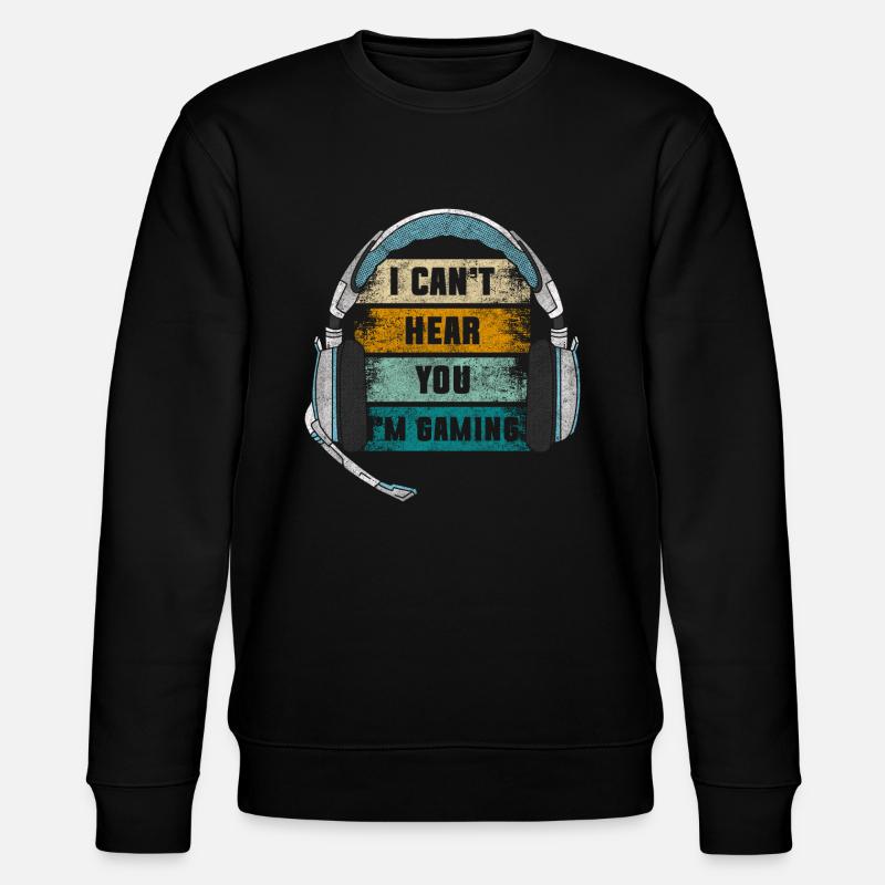 Streaming de jeux - Sweat bio CHANGER Stanley/Stella Unisexe - noir