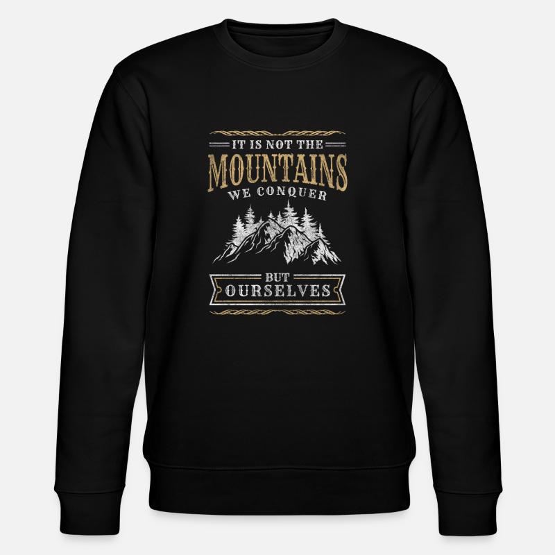 Climber Summit Alpinisme Mousqueton - Sweat bio CHANGER Stanley/Stella Unisexe - noir
