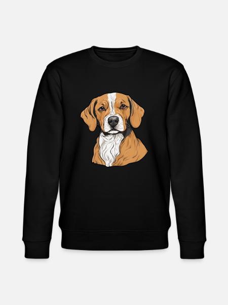 Hundehalter Hundesport Vierbeiner - Stanley/Stella Unisex Bio-Sweatshirt CHANGER - Schwarz