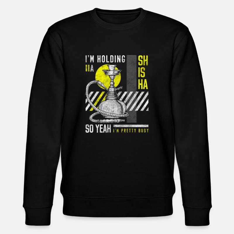 Narguilé Tabac Bouillonnant - Sweat bio CHANGER Stanley/Stella Unisexe - noir