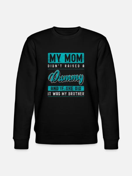 Sibling Brother inseparable irony - Stanley/Stella CHANGER Unisex Organic Sweatshirt - black