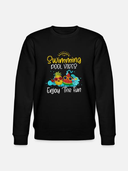 Swimmers Athletes - Stanley/Stella CHANGER Unisex Organic Sweatshirt - black