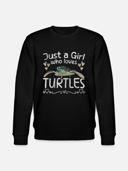 Turtle Nature Biodiversity - Stanley/Stella CHANGER Unisex Organic Sweatshirt - black