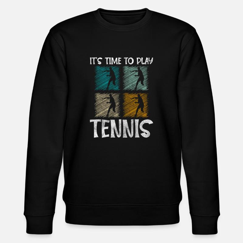 Tennis Hobby Winner Serve - Sweat bio CHANGER Stanley/Stella Unisexe - noir