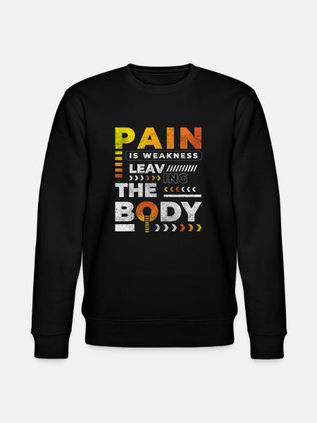 Elliptical cross trainer running - Stanley/Stella CHANGER Unisex Organic Sweatshirt - black