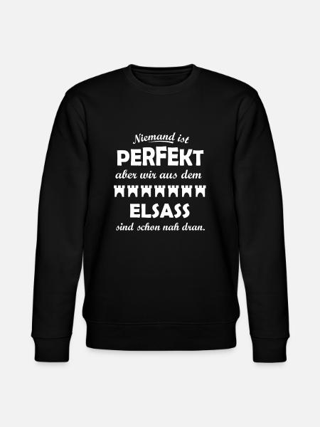 Beautiful Alsace - Stanley/Stella CHANGER Unisex Organic Sweatshirt - black