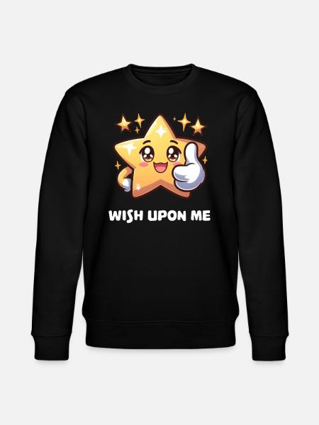 Wish upon me - Stanley/Stella Unisex Bio-Sweatshirt CHANGER - Schwarz