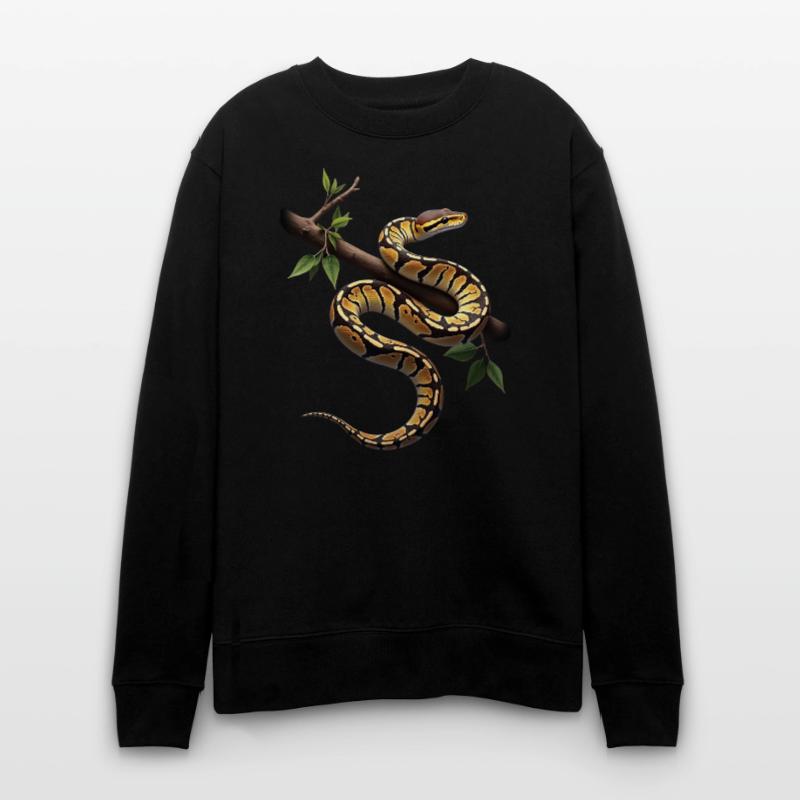 Roi Python Serpents Amoureux Terrarium Python Sweat bio CHANGER Stanley/Stella Unisexe