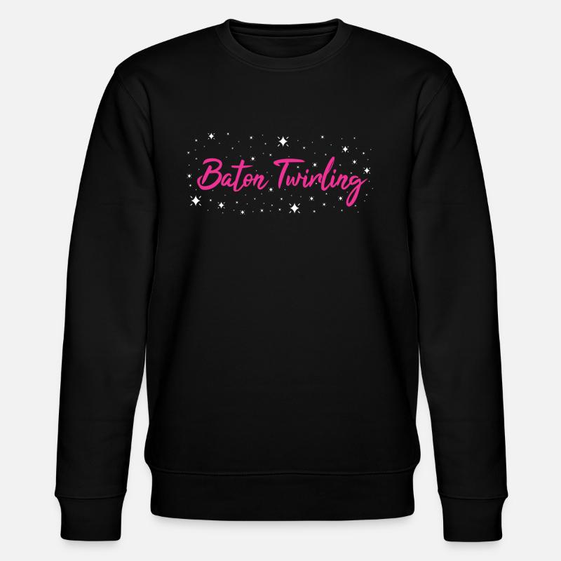 Bâton Twirler Bâton Twirling - Sweat bio CHANGER Stanley/Stella Unisexe - noir