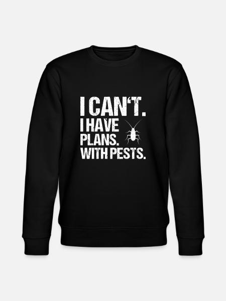 Schädlingsbekämpfer Kammerjäger Exterminator - Stanley/Stella Unisex Bio-Sweatshirt CHANGER  - Schwarz