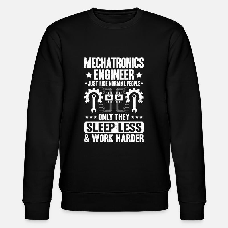 Mechatroniker Mechatronik Mechatronics Engineer - Stanley/Stella Unisex Bio-Sweatshirt CHANGER  - Schwarz