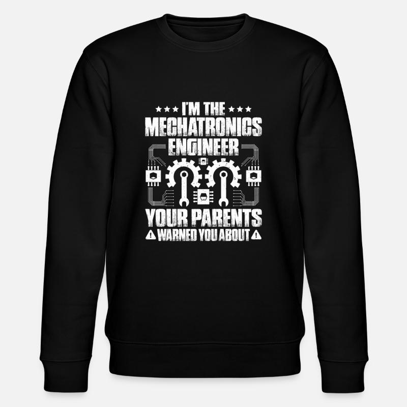 Mechatroniker Mechatronik Mechatronics Engineer - Stanley/Stella CHANGER Unisex Organic Sweatshirt - black
