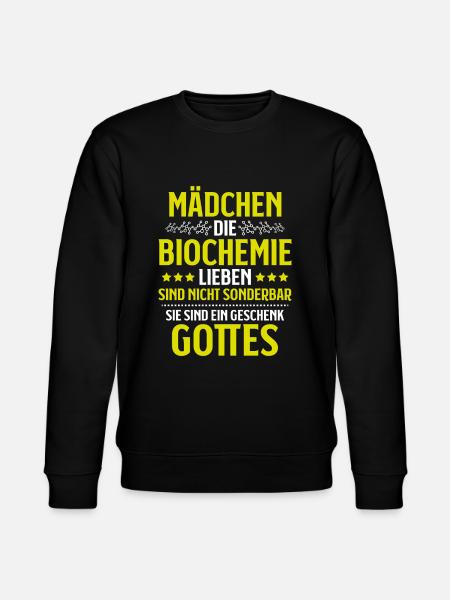 Biochemiker Biochemie Biochemistry Biochemist - Stanley/Stella CHANGER Unisex Organic Sweatshirt - black