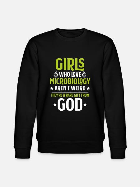 Microbiology Microbiologist Biology Biologist - Stanley/Stella CHANGER Unisex Organic Sweatshirt - black