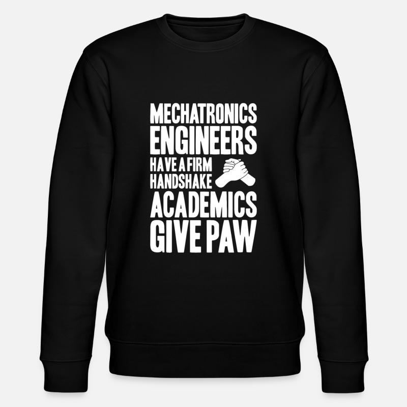 Mechatroniker Mechatronik Mechatronics Engineer - Stanley/Stella Unisex Bio-Sweatshirt CHANGER - Schwarz