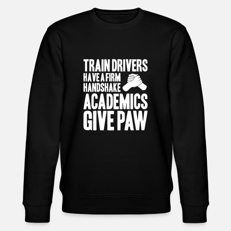 Triebfahrzeugführer Lokführer Train Driver - Stanley/Stella CHANGER Unisex Organic Sweatshirt - black