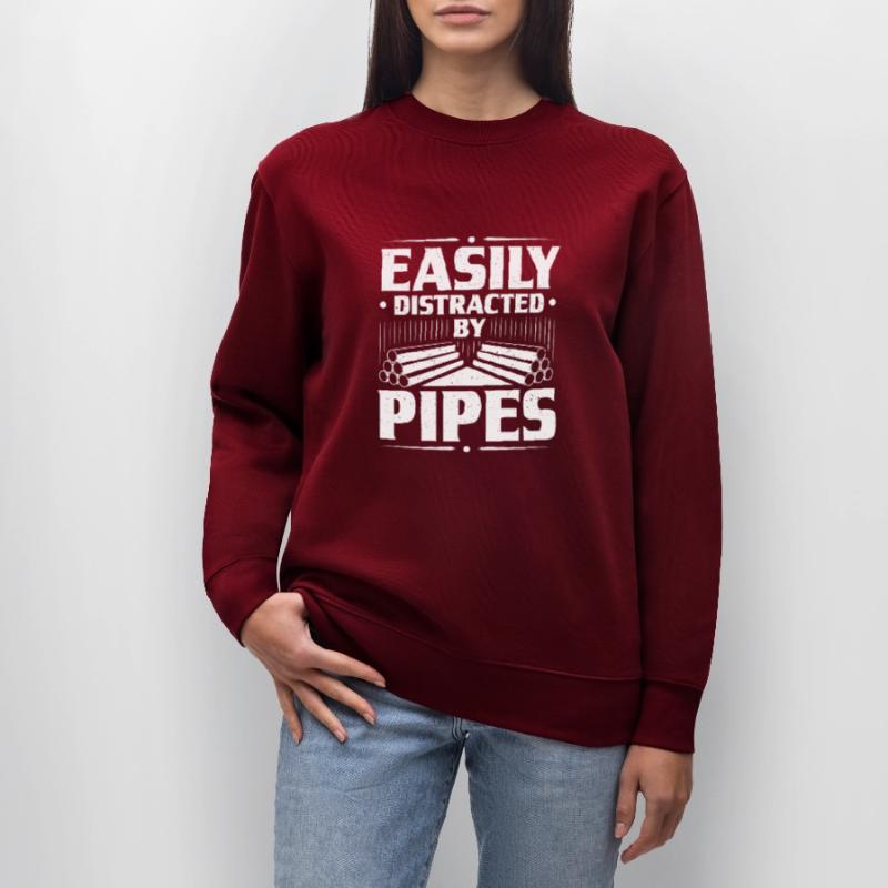 Pipeline Constructor Pipeline Construction Pipelayer Stanley/Stella CHANGER Unisex Organic Sweatshirt
